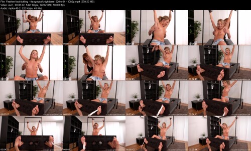 Feather foot tickling tfangelpiafknightbare1920m 01 1080p