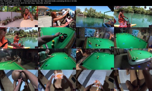 ThaiSwinger 2023 03 10 Pornotravel Monthly Ep. 063 Secluded Grotto Lovemaking 4K