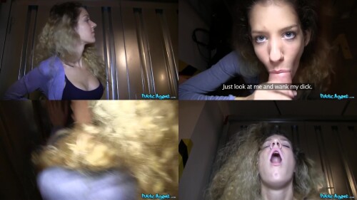 PublicAgent 15.11.09 Monique Woods 1080p She gets fucked in a building site for cash x265