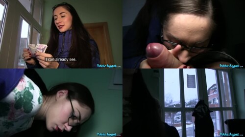 PublicAgent 16.02.10 Aruna Aghora 1080p Cum dribble for Russian journalist x265