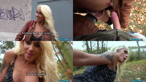 PublicAgent 19.02.12 Sophie Logan 1080p Tattooed busty German blonde MILF x265