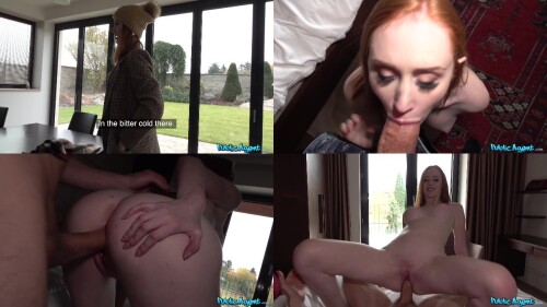 PublicAgent 20.01.16 Lenina Crowne 1080p Redhead Brit fucks for posh villa x265