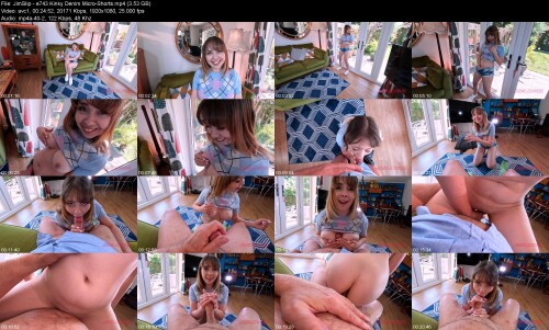 JimSlip e743 Kinky Denim Micro Shorts