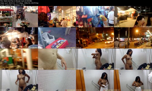 Walk And Poo In Shower