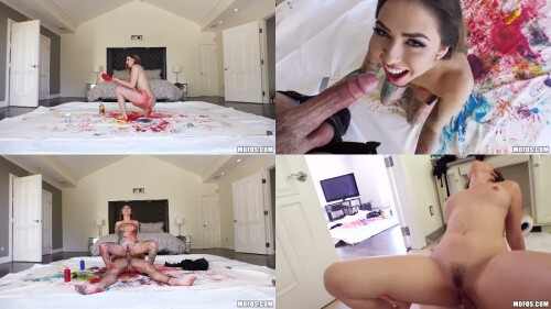 IKnowThatGirl 2016 04 24 Melissa Moore Sexy Artists Body Paint Fuck