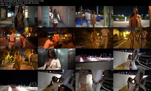 xxx BralessForever Emma G Public Blowjob