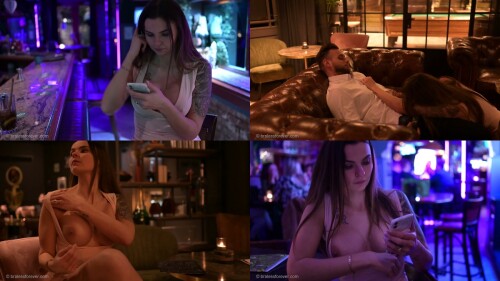 xxx BralessForever Hotwife Veerle Hotwife Sucking in Public