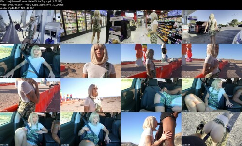 xxx BralessForever Katie White Top