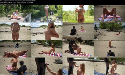 xxx BralessForever Rocky Fantasy Beach