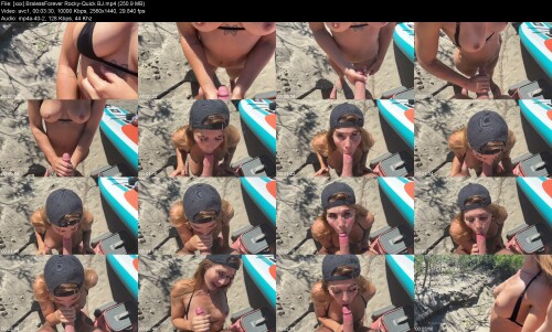 xxx BralessForever Rocky Quick BJ