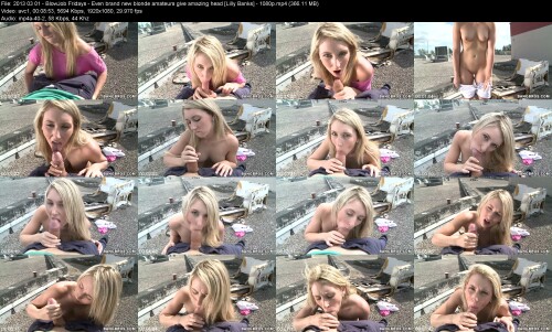 2013.03.01 BlowJob Fridays Even brand new blonde amateurs give amazing head Lilly Banks 1080p
