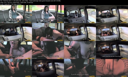 FakeTaxi 2015.11.26 Harley Sin John Petty Facial piercings make good blowjobs