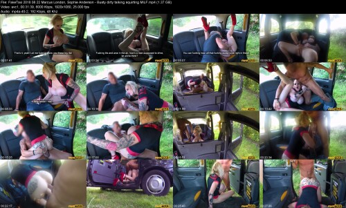 FakeTaxi 2018.08.22 Marcus London Sophie Anderson Busty dirty talking squirting MILF